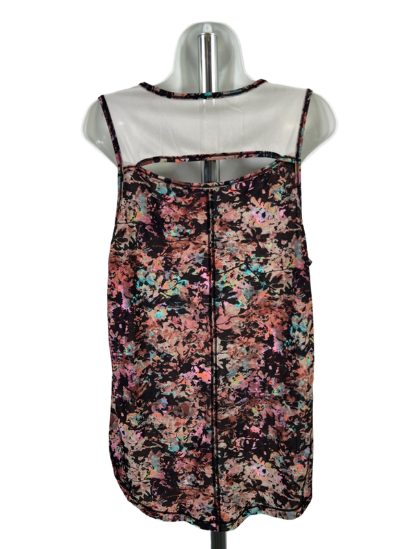 Lululemon Women's Red Multicolor Stencil Blossom Mesh Sculpt Tank Top - 12 image 2