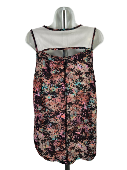 Lululemon Women's Red Multicolor Stencil Blossom Mesh Sculpt Tank Top - 12 image 2