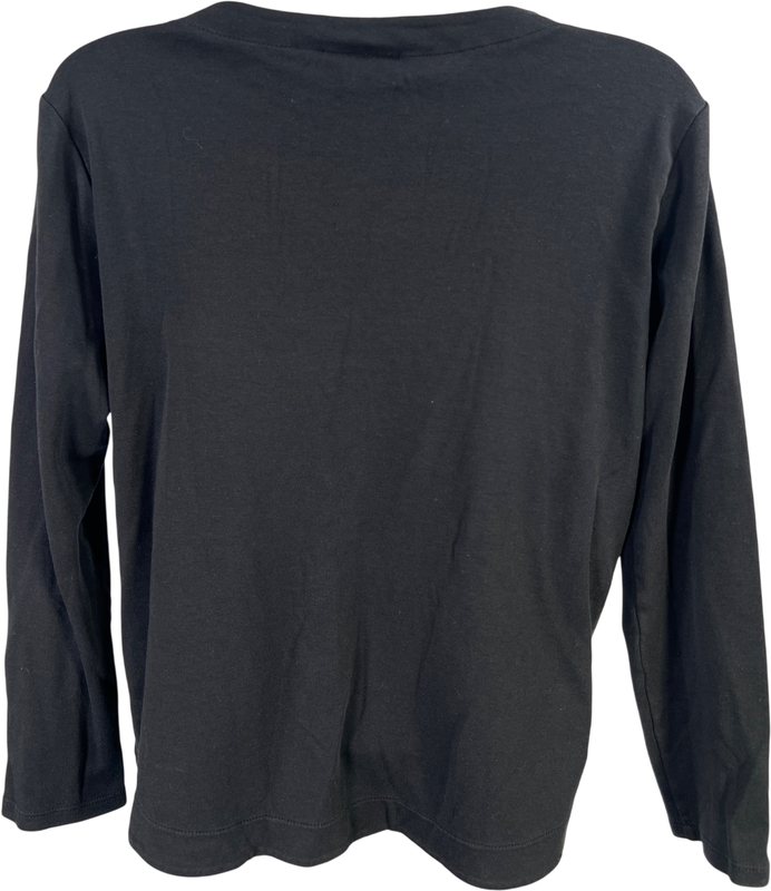 J.Jill Women’s Black Long Sleeve Shirt - S Petite image 2