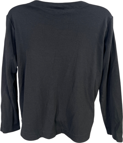 J.Jill Women’s Black Long Sleeve Shirt - S Petite image 2