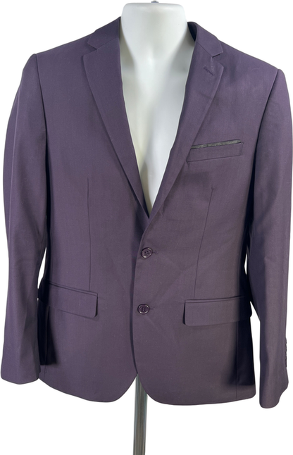 Statement Italy Men’s Purple Blazer Suit Jacket - 40