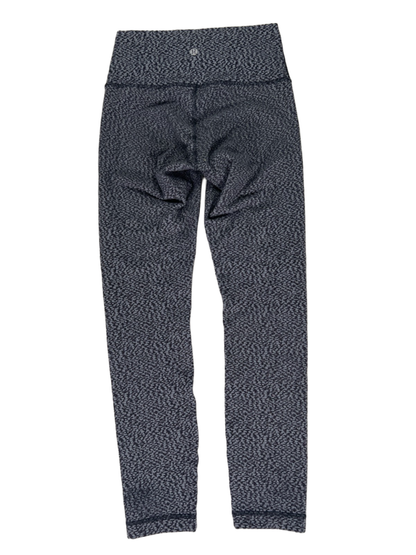 Lululemon Women’s Gray Print Wunder Under Leggings - 4 image 2