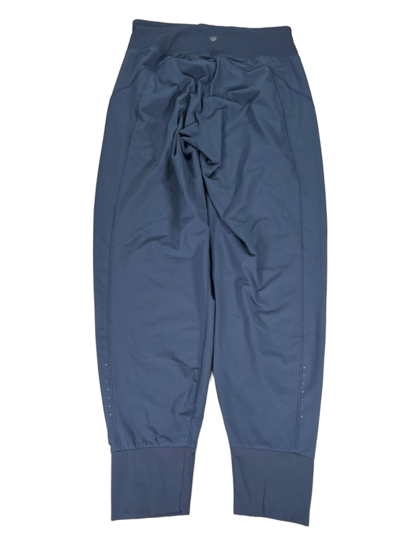 Athleta Women's Blue Pull On Tapered Distance Athletic Jogger Pants - S image 2