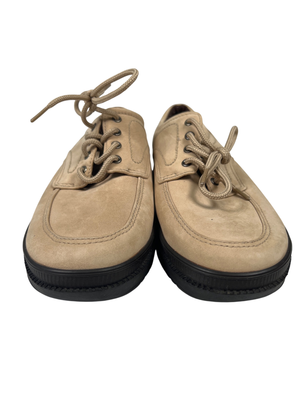 Easy Spirit Women's Beige Lace Up Loafers - 7.5 image 2