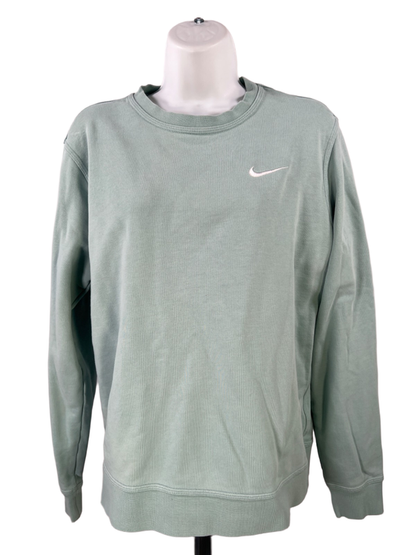 Nike Women's Blue Flex Crew Long Sleeve Sweatshirt - M