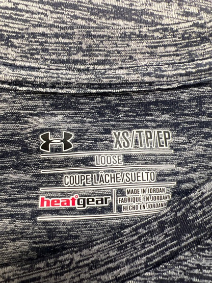 Under Armour Women's Blue Heatgear Loose Short Sleeve Tee Shirt - XS image 3