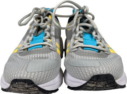 Diadora Women’s Gray/Blue Blushield Lace Up Athletic Sneakers - 8.5 image 2