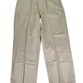 Lands End Men's Beige/Khaki Straight Leg Dress Pants - 38x29