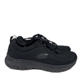 Skechers Women's Black Flex Appeal Brilliant View Walking Shoes - 10