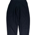 Spanx Women's Black Pull On Cropped Ankle Sweatpants - M