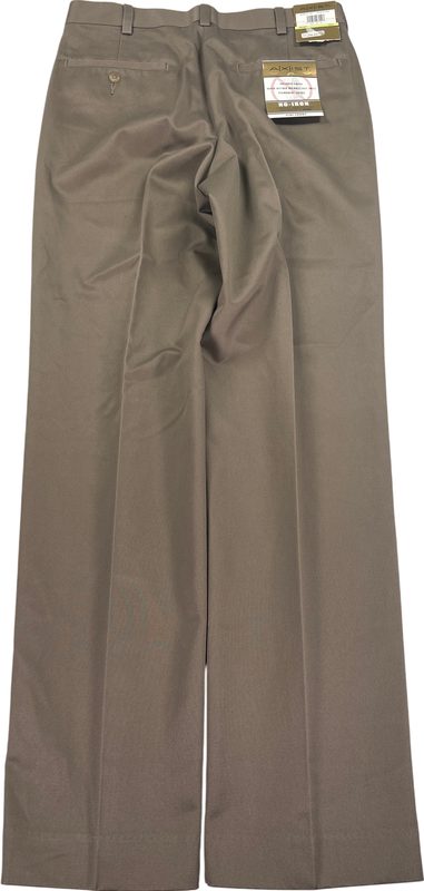NEW Axist Men’s Brown Sandstone No Iron Performance Khaki Pants - 30X32 image 2