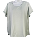 Duluth Trading Women's Blue Noga Classic Short Sleeve T-Shirt - Plus 1X