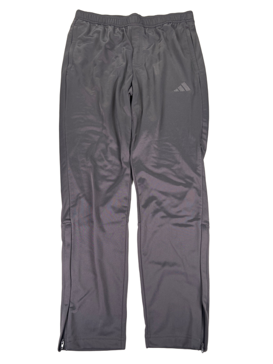Adidas Men's Gray Pull On Zip Ankle Training Athletic Pants - L