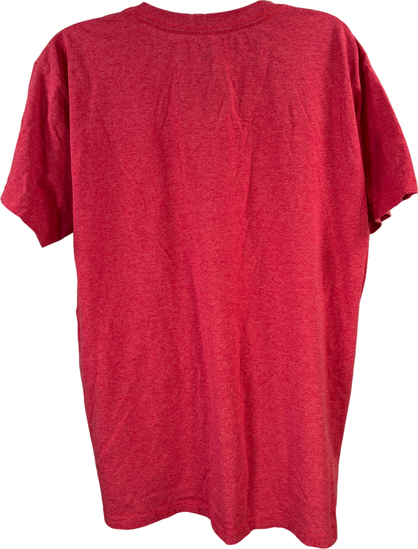 Disney Parks Women’s Red Minnie Mouse Christmas Short Sleeve T-Shirt - 2XL image 2