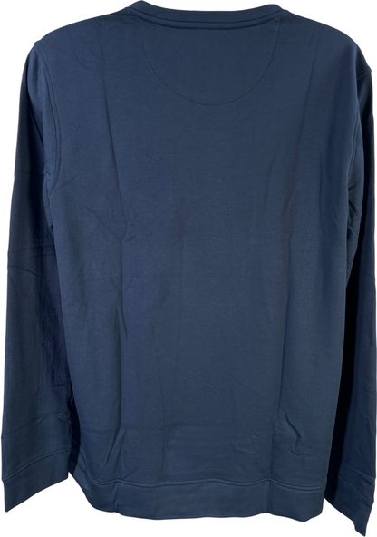 Sonoma Men’s Blue Heavyweight Long Sleeve Lounge Sleepwear Shirt - XL Tall image 2