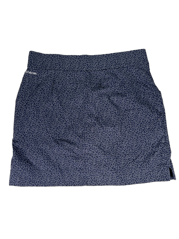 Columbia Women's Blue Omni-Shield Lined Pull On Athletic Skort - L image 2
