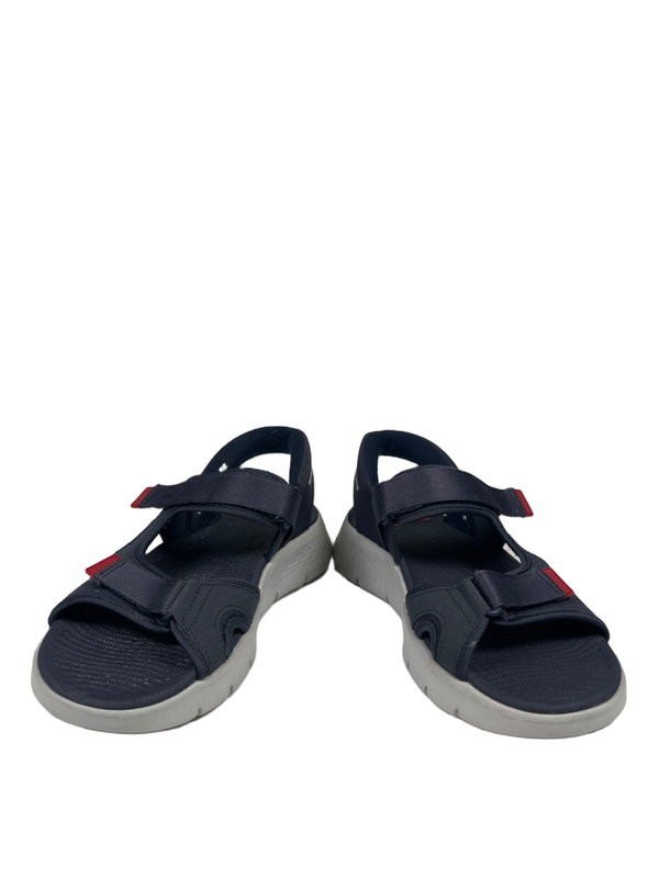 Skechers Men's Navy Blue Slip-In Go Walk Flex Strappy Athletic Sandals - 9 image 6