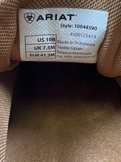 Ariat Women's Blue/Brown Striped Hilo Serape Print Slip On Shoes - 10 image 7