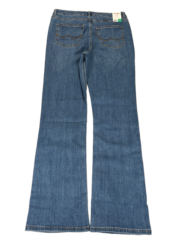 Wrangler Women's Medium Wash High Rise Bootcut Denim Jeans - 12 image 2