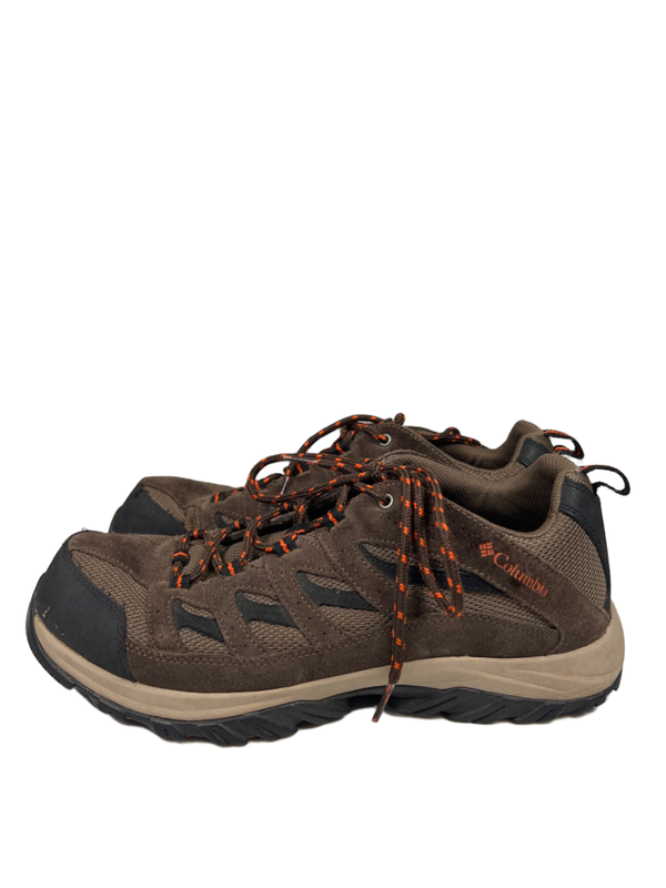Columbia Men's Brown/Green Crestwood Waterproof Lace Up Hiking Shoes - 12 image 5