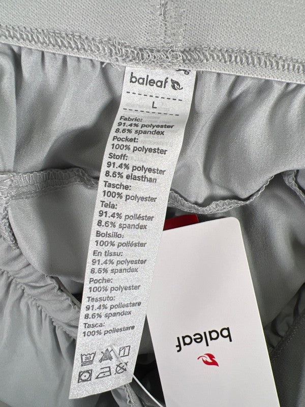 Baleaf Women's Gray Water Resistant UPF 50+ Stretch Waist Hiking Pants - L image 3
