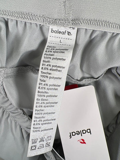 Baleaf Women's Gray Water Resistant UPF 50+ Stretch Waist Hiking Pants - L image 3