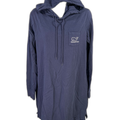 Vineyard Vines Women's Blue Graphic Whale Hooded Beach Cover Up Dress - M