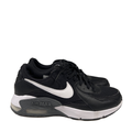 Nike Women's Black/White Air Max Excee Lace Up Sneakers - 8