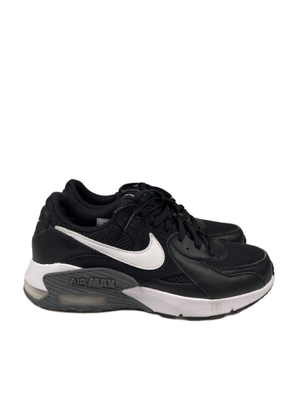 Nike Women's Black/White Air Max Excee Lace Up Sneakers - 8