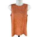Calia Women's Orange Basic Sleeveless Tank Top - S
