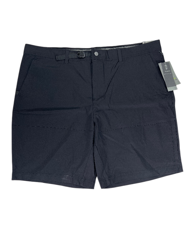 Free Country Men's Black Water Resistant Trek Shorts - 44