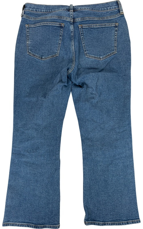 J.Crew Women’s Medium Wash Mid Rise Flare Crop Jeans - 29 image 2
