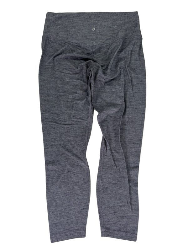 Lululemon Women's Gray Herringbone High Rise Align II Athletic Leggings - 12 image 2