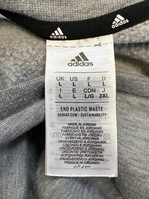 Adidas Men’s Gray Long Sleeve Crewneck Sweatshirt - L image 3