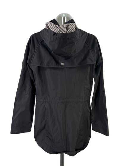 Michael Kors Women's Black Long Sleeve Hooded Rain Jacket - S image 2