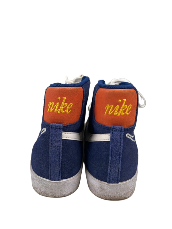 Nike Men's Blue Blazer Mid 77 Vintage Lace Up High Top Sneakers - 10 image 4
