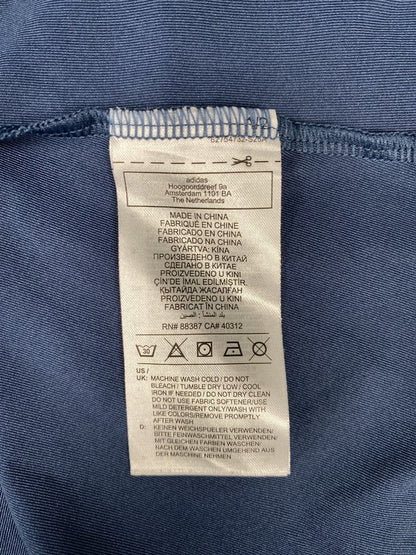 Adidas Women’s Blue Short Sleeve Athletic Polo Shirt - M image 4