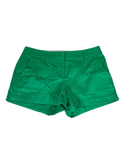J Crew Women's Green Broken-In Chino Shorts - 4