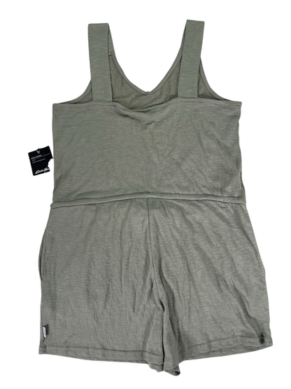 Eddie Bauer Women's Green Lifestyle Sleeveless Romper - S image 2