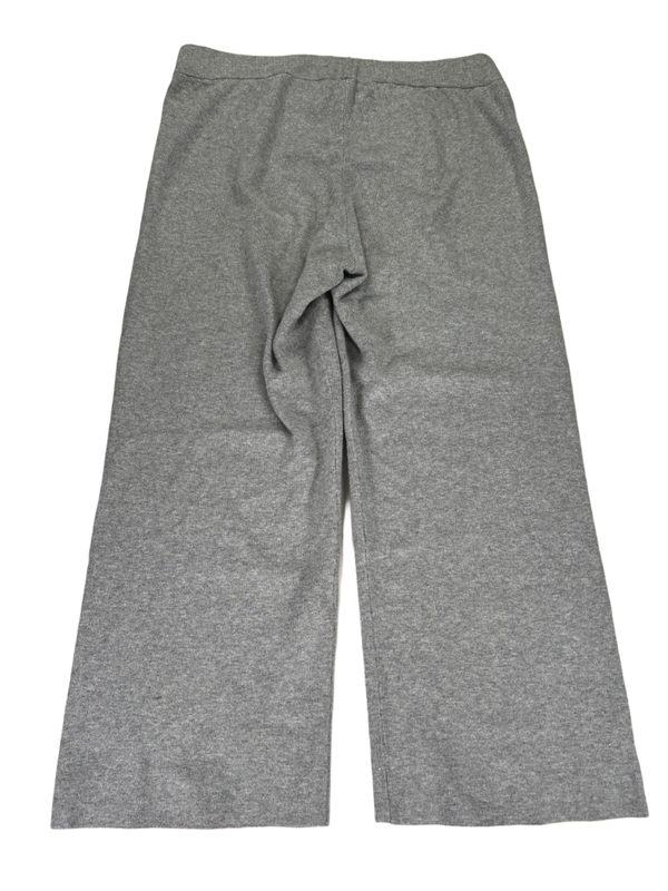 Chico's Women's Gray Knit Pull On Wide Leg Pants - 2/US L image 2
