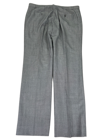 Banana Republic Women's Gray Harper Wool Boy-Fit Straight Leg Pants - 12 image 2