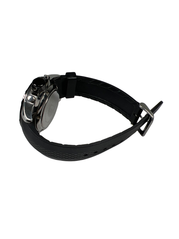 Pulsar Men's Black 45mm Stainless Steel Tech Gear Digital Sport Watch - Working image 3
