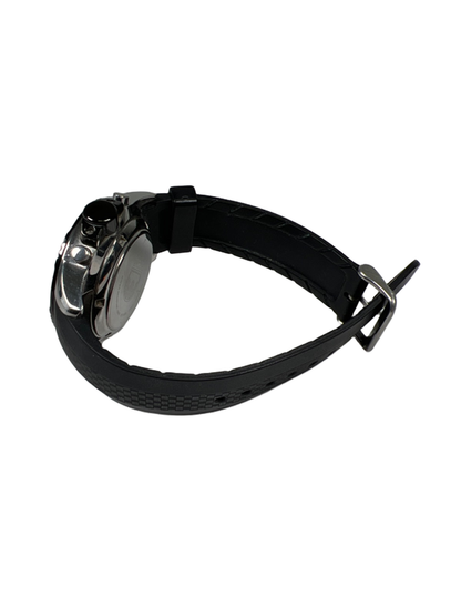 Pulsar Men's Black 45mm Stainless Steel Tech Gear Digital Sport Watch - Working image 3