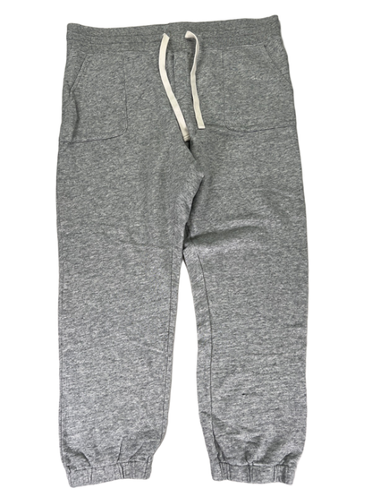 J Crew Women's Gray Vintage Fleece Relaxed Ankle Sweatpants - L