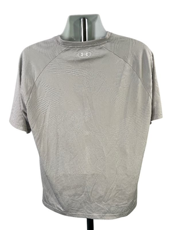 Under Armour Men's Gray Camouflage Short Sleeve Athletic T-Shirt - XL image 2