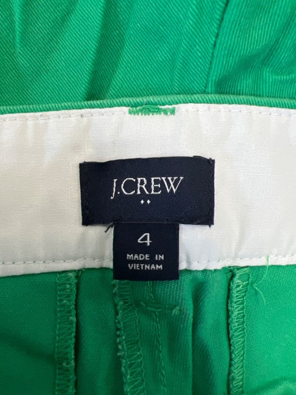 J Crew Women's Green Broken-In Chino Shorts - 4 image 3