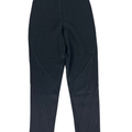 Claude Montana Women's Black Wool Stretch Skinny Leg Pants - 46/US 12