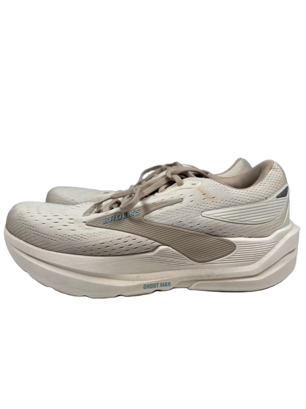 Brooks Women's Beige Ghost Max 3 DNA LOFT Running Sneakers - 10 Extra Wide image 5