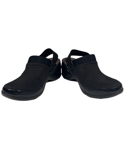 Bzees Women's Black Kitty Slingback Comfort Walking Clogs - 7.5 image 6