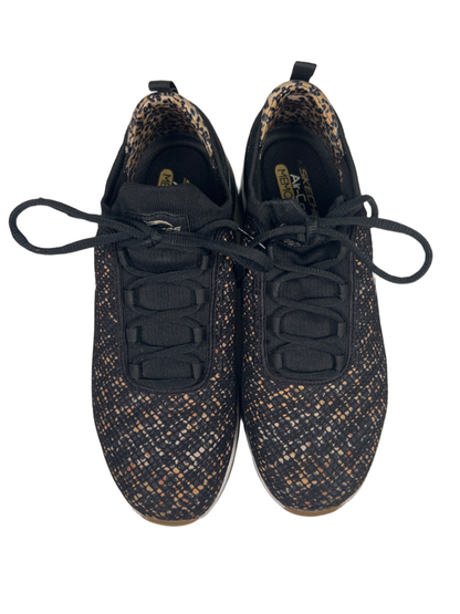 Skechers Women's Black/Brown Air Element 2.0 Lace Up Training Sneakers - 9 image 3